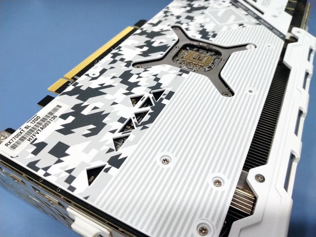 グラフィックボード・グラボ・ビデオカード ASRock RadeonRX7700XTSteel Legend12GBOC