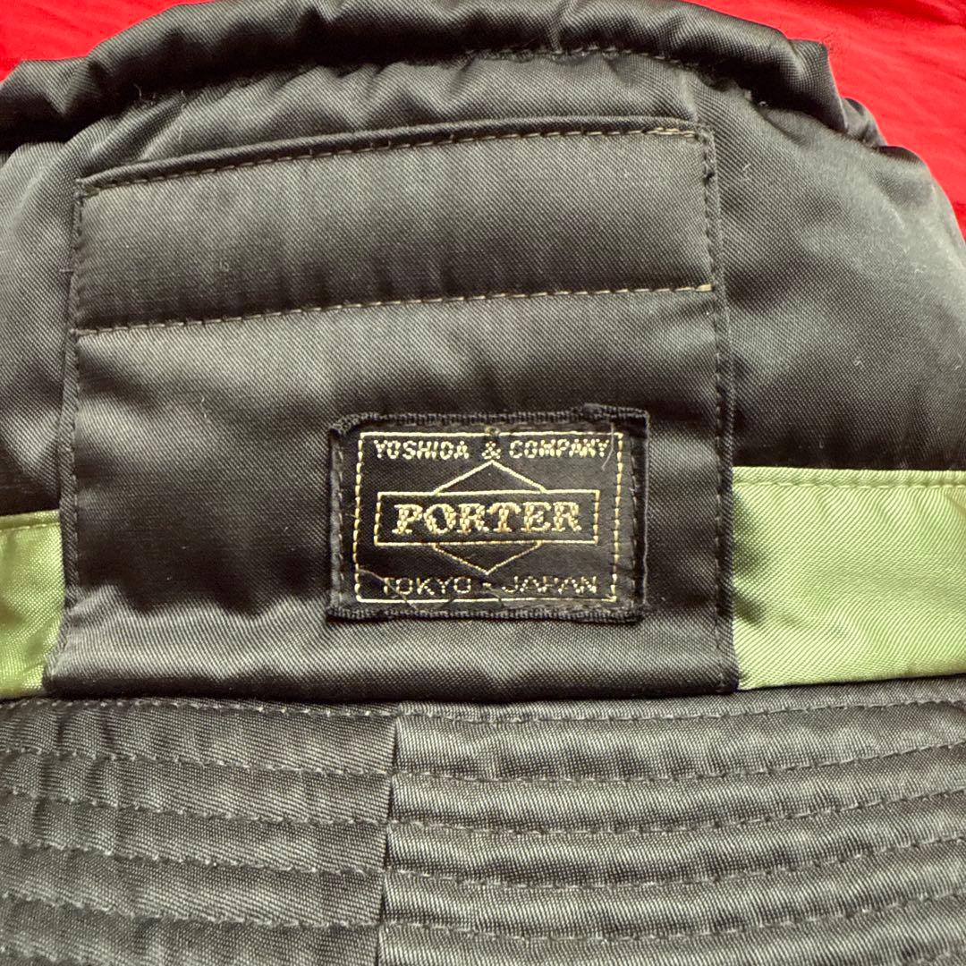 PORTER BEAMS別注 コラボ タンカー バケットハット ブラック 黒