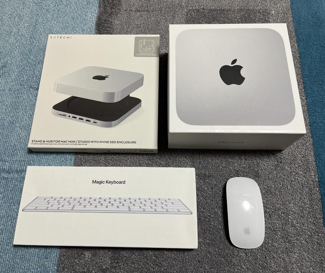 値引き Mac mini M2 16GB 256GBスタンドハブとおまけ2個付き