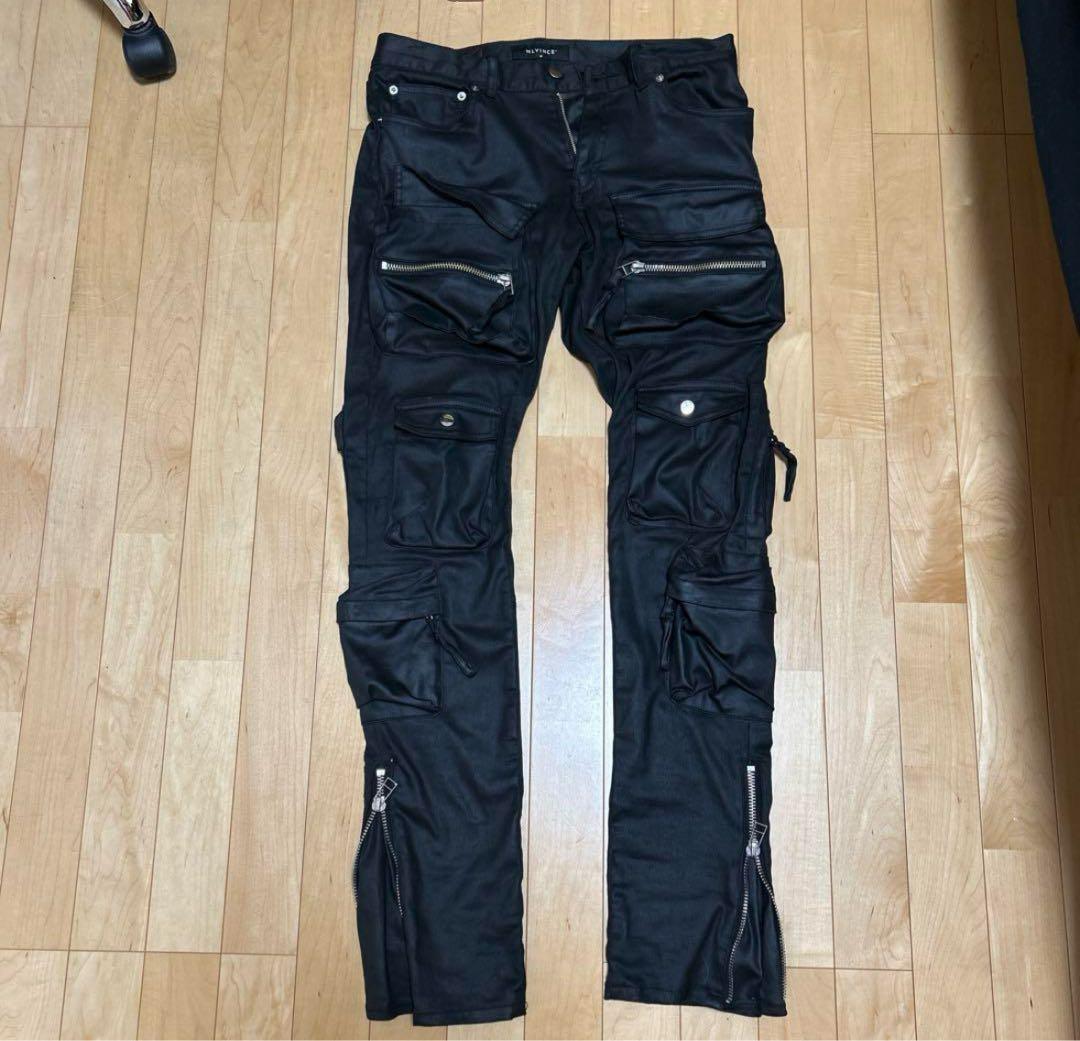 mlvince レザーカーゴパンツ　32