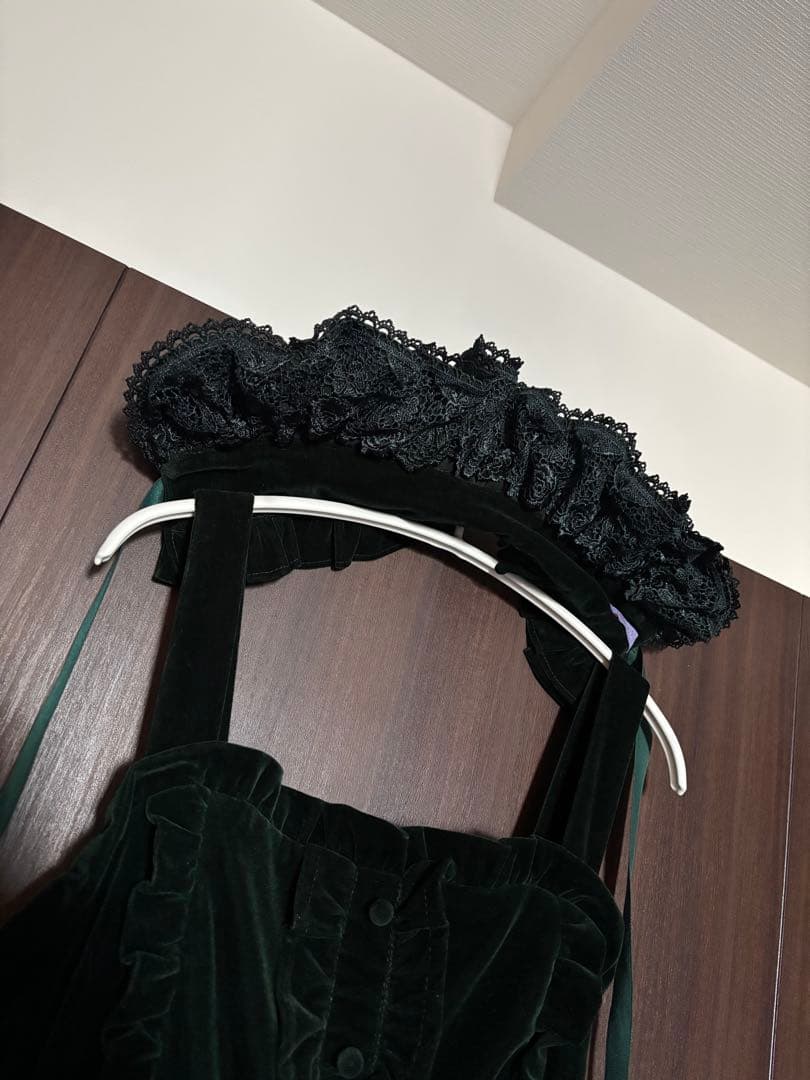 緑　JSK ハーフボンネット　シャルミエール　アクシーズカワイイ　ロリィタ