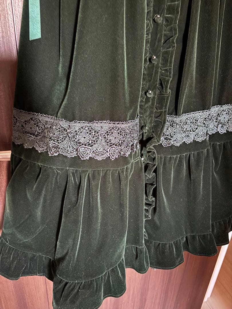 緑　JSK ハーフボンネット　シャルミエール　アクシーズカワイイ　ロリィタ