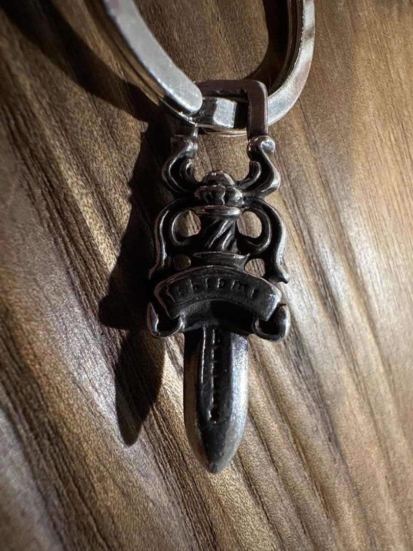 クロムハーツ FOTI キーホルダー クラシック ダガー キーリングデルフィーノ