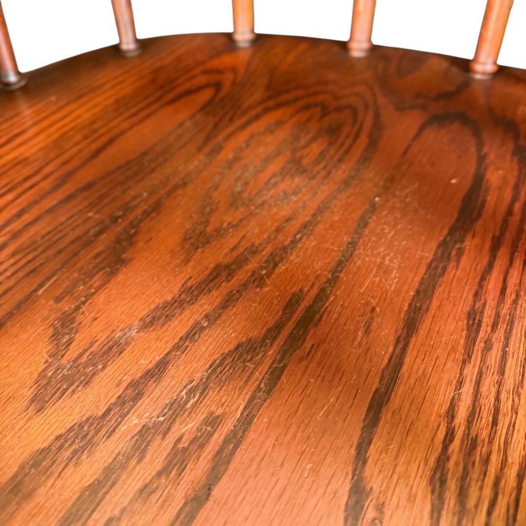 HR740 三越取扱　Shin Lee シンリー　オーク材 ダイニングチェア　籐