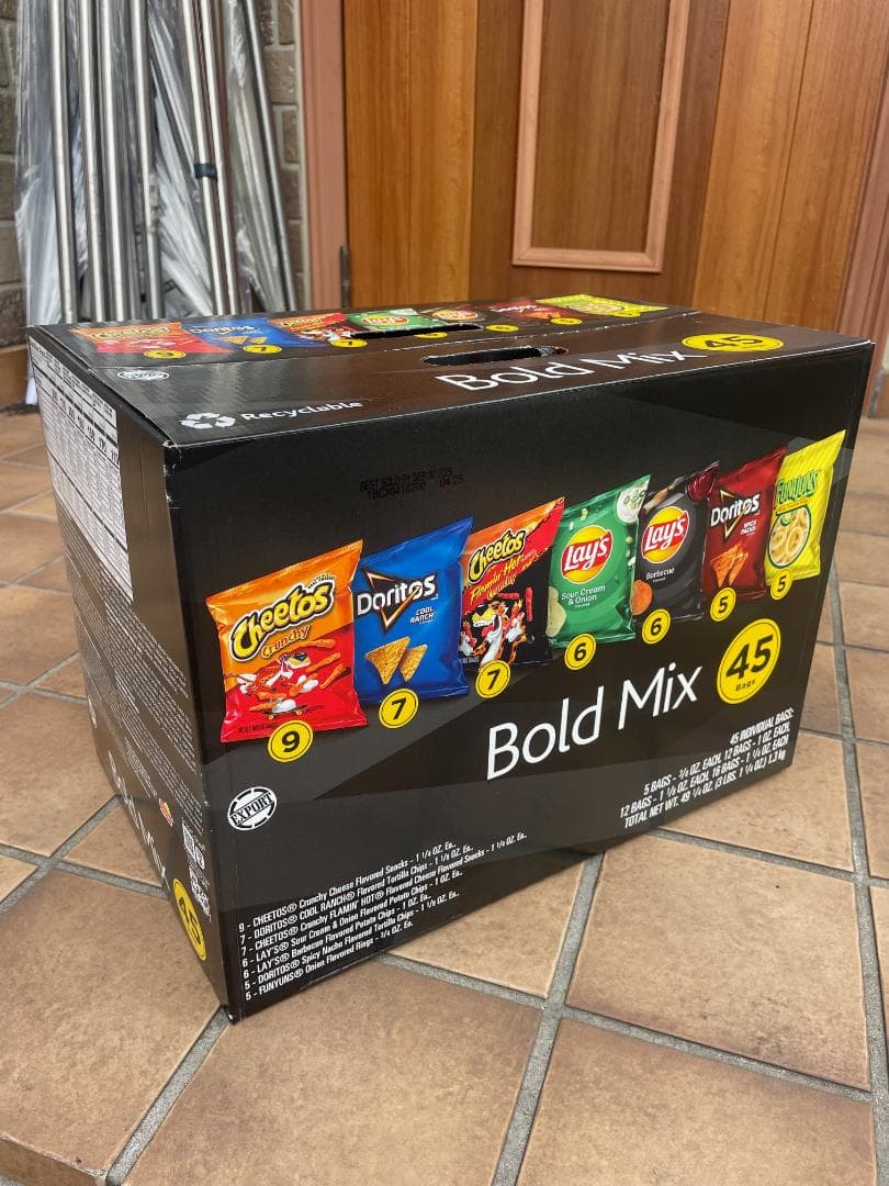 日本未入荷 45パック入り ドリトス レイズ チートス 大人気フレーバー