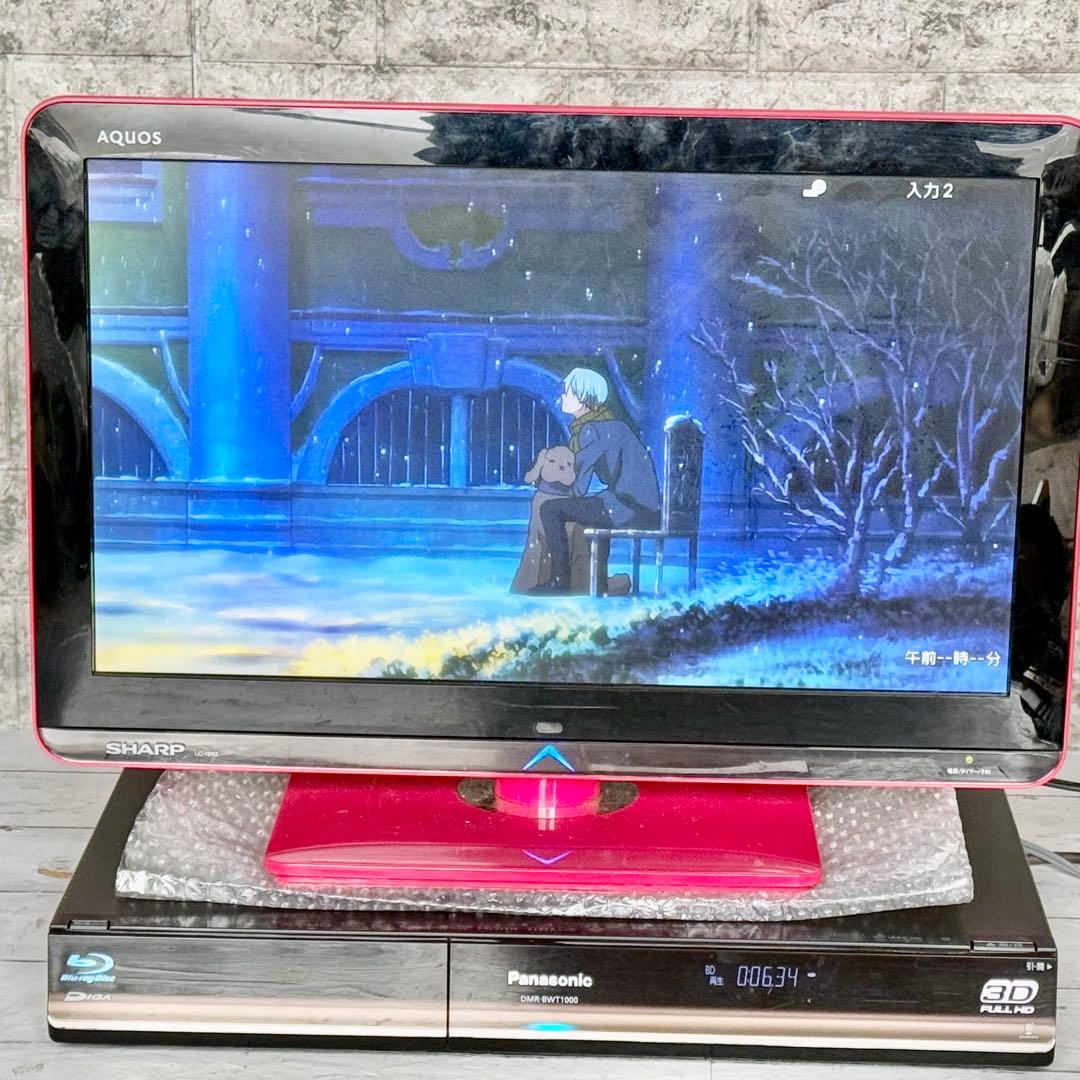 Panasonic「3Dブルーレイ・ディーガ」HDD 750GB・2チューナー