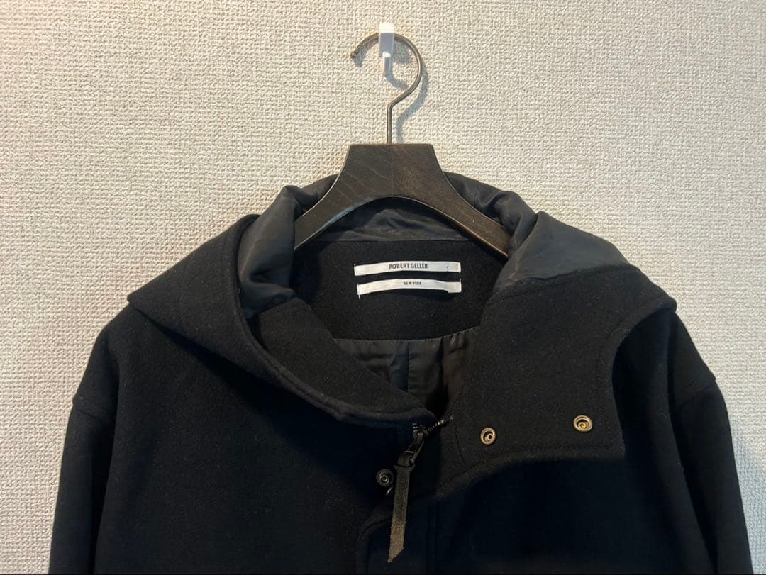 専用　Robert Geller ウールモッズコート ブラック ロバートゲラー