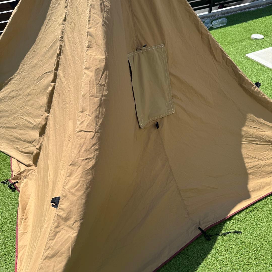 テンマクデザイン パンダTC 煙突ポート加工 カスタム