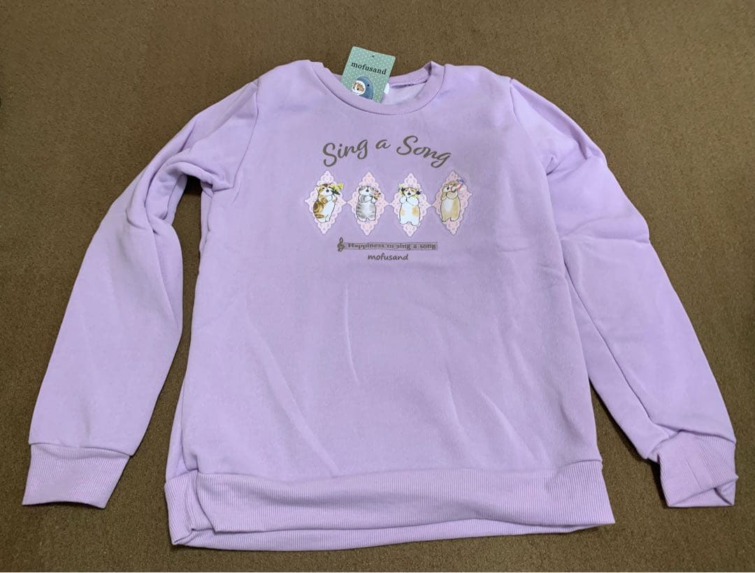 【値下げ‼️⠀】新品タグ付き モフサンド トレーナー 150 5枚セット