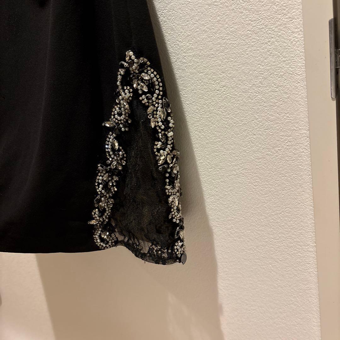 Sugar IRMA ホルターネック 黒 レース ナイトドレス