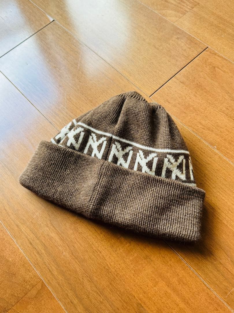 【新品未使用品】JACQUARD NY KNIT BEIGE