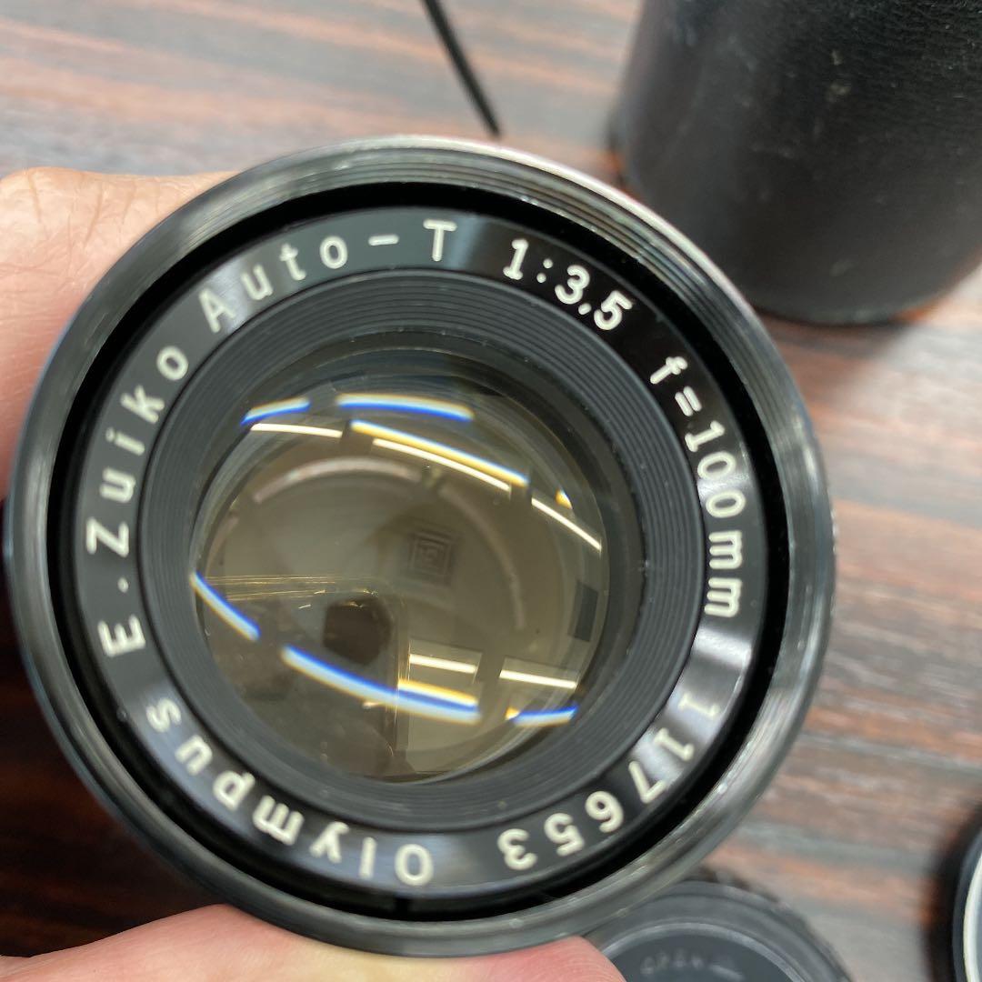 フィルムカメラ OLYMPUS PEN  E ZUIKO AUTO T 100mm F3.5