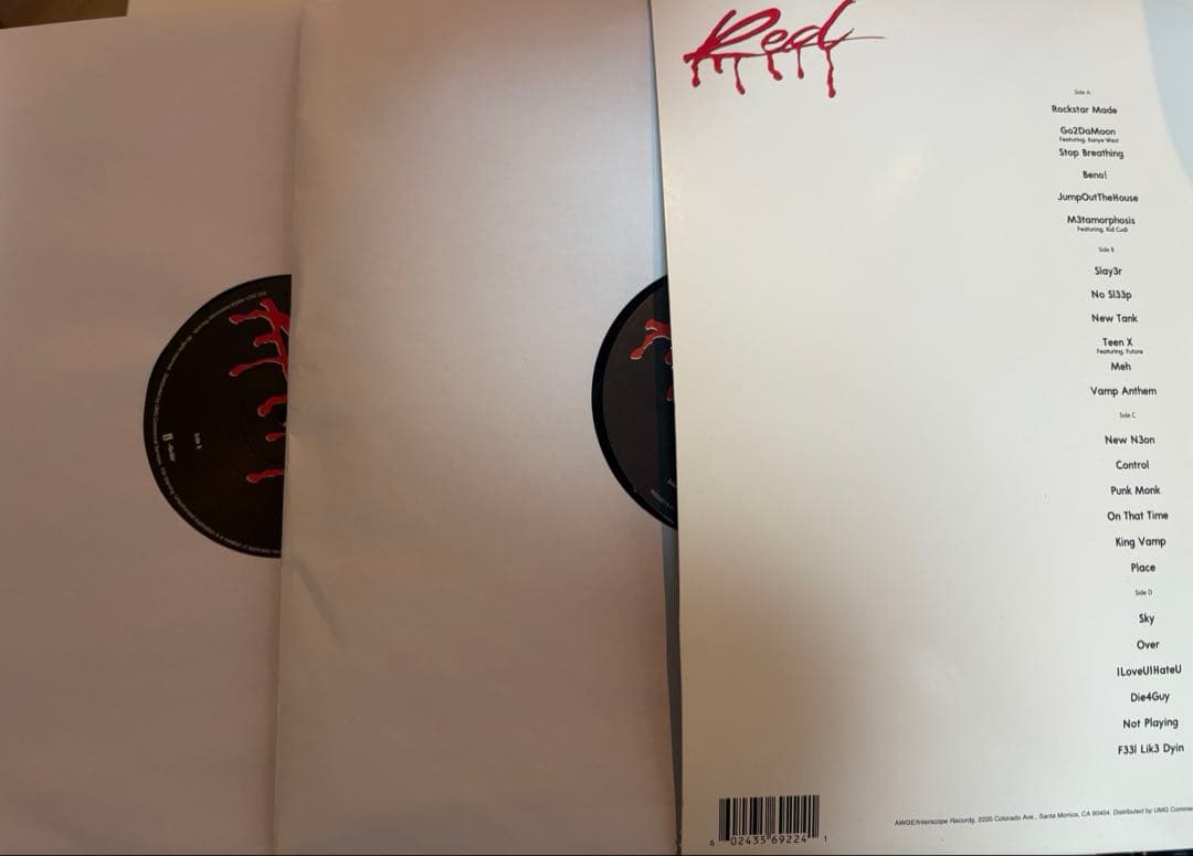 whole lotta red PlayboiCartiレコード2枚セット