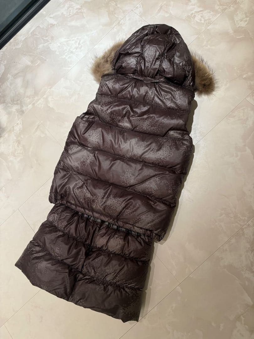 【美品】MARK & LONA ダウンベスト&スカート　セットアップ　Sサイズ