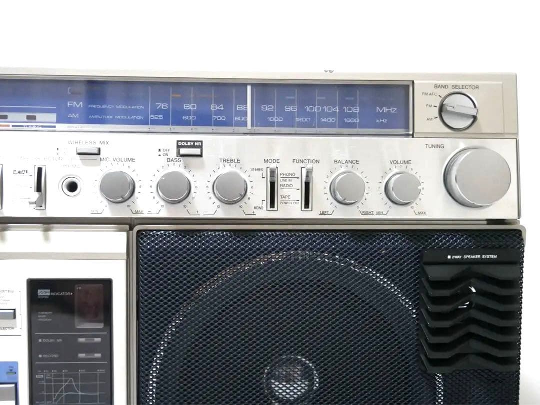 AIWA ラジカセ　CS-J77MKII ラジオ　アイワ　美品