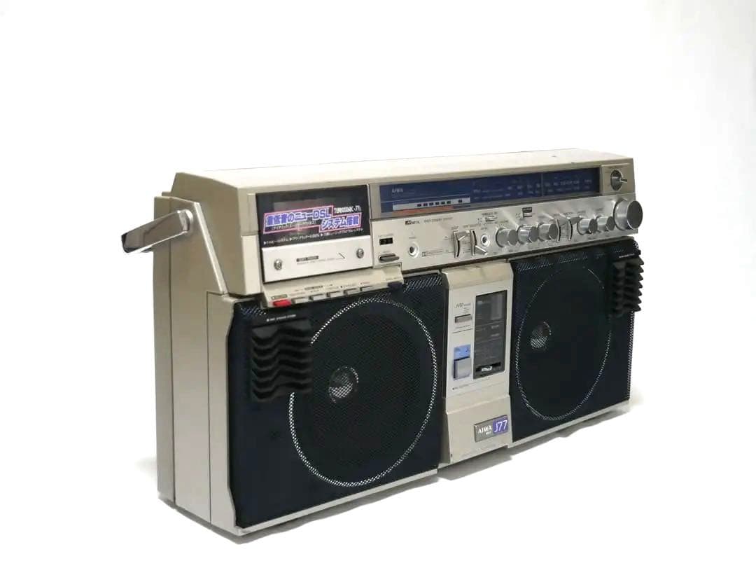 AIWA ラジカセ　CS-J77MKII ラジオ　アイワ　美品