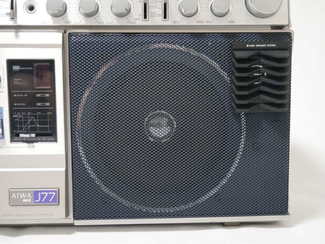 AIWA ラジカセ　CS-J77MKII ラジオ　アイワ　美品