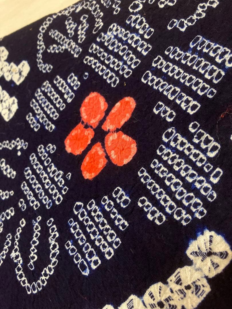 有松絞り　絞り浴衣　② 身丈158