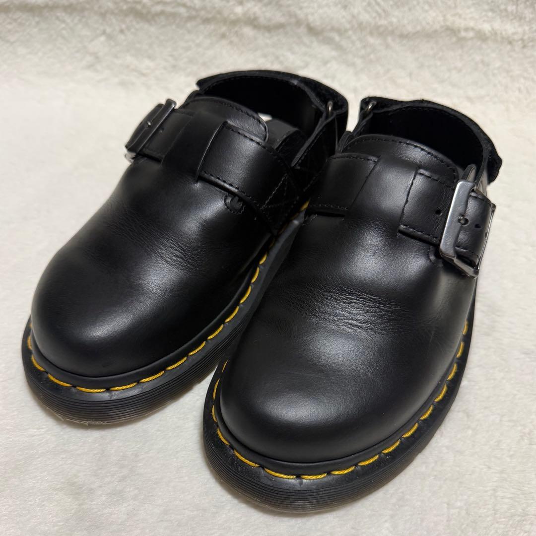 美品 Dr.Martin JORGE II 厚底 サンダル UK4 ブラック