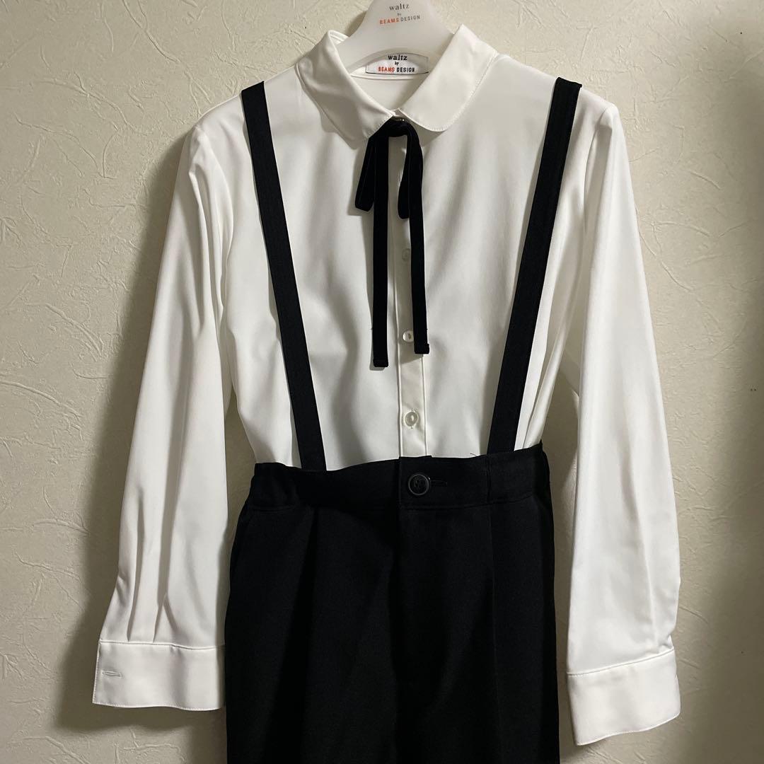 BEAMS DESIGN 女子150 黒ダブルス ーツ上下3点セット