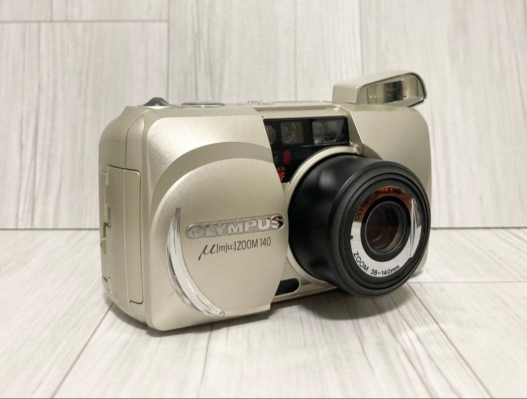 『動作確認済み』OLYMPUS μ【mju：】ZOOM 140 フィルムカメラ