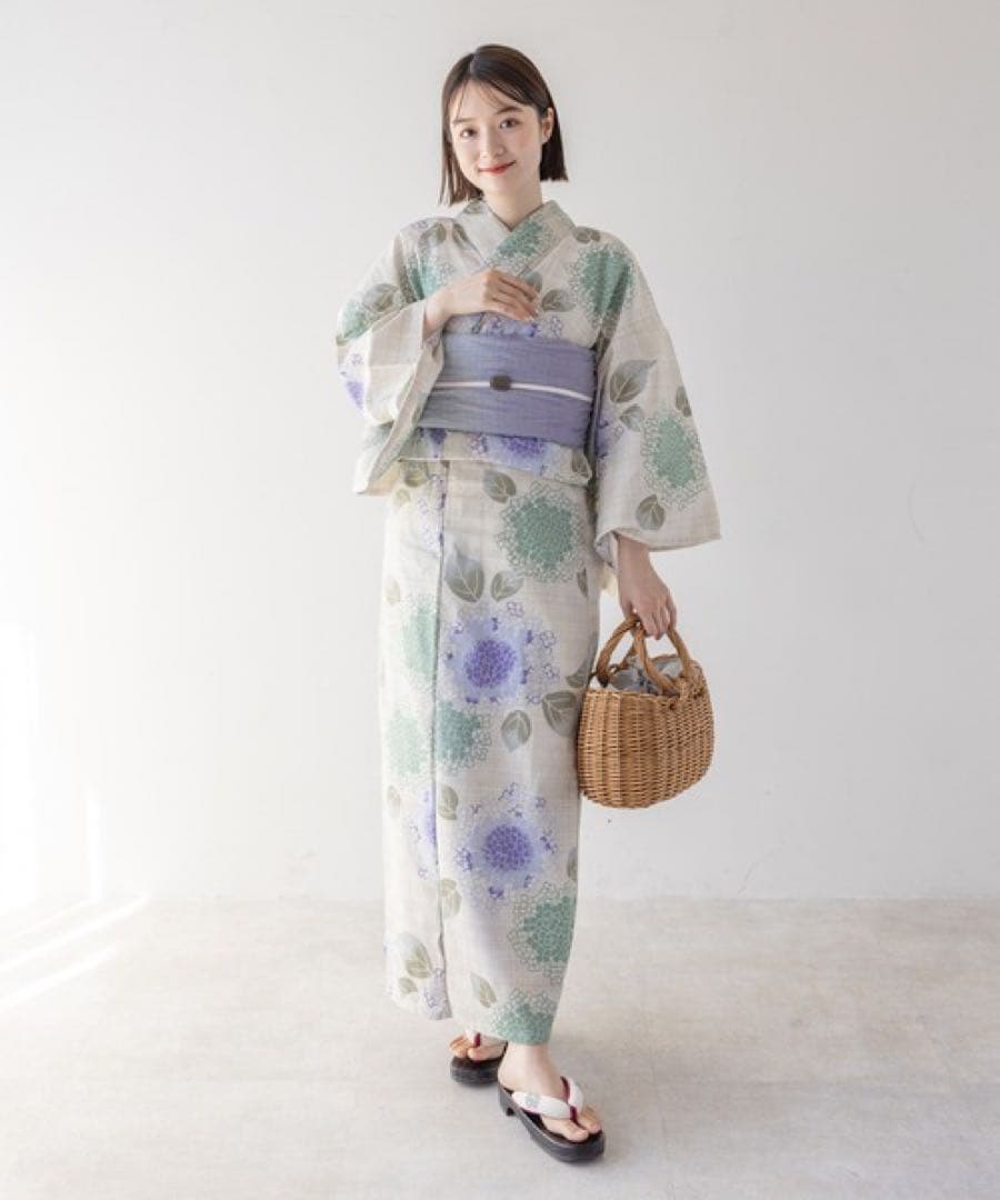 浴衣館グレース　こだわり浴衣５点セット　新品未使用