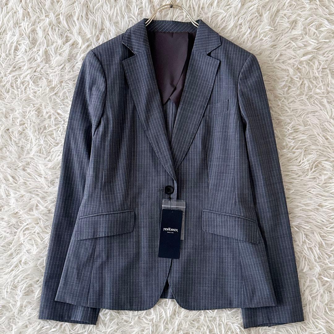 未使用タグ付き 11号 13号✨近年ニューヨーカー セットアップ スカートスーツ