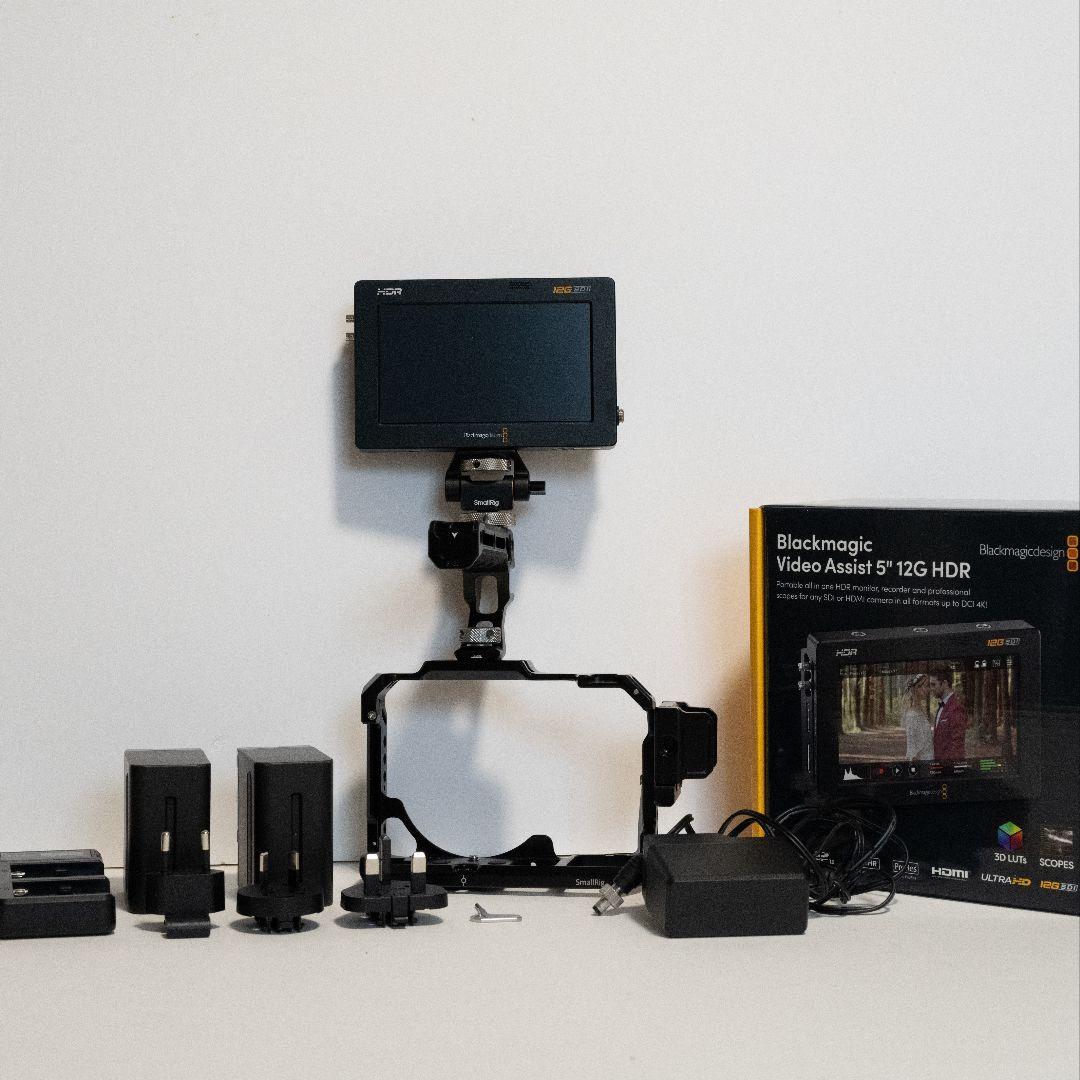 【付属品多数】Blackmagic Video Assist5 12G HDR