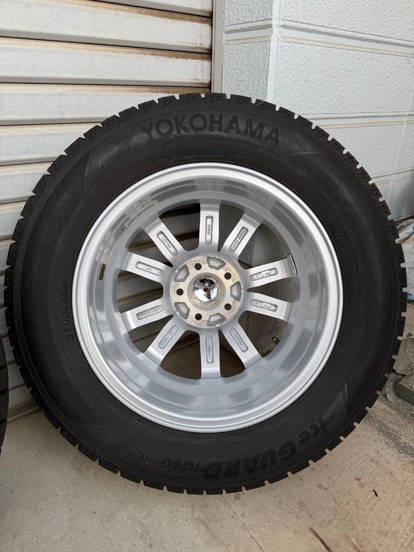 スタッドレス バリ溝 ヨコハマ アイスガード ホイールセット 4本 美品