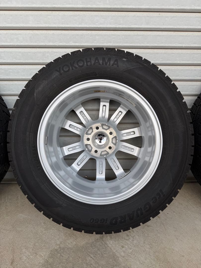 スタッドレス バリ溝 ヨコハマ アイスガード ホイールセット 4本 美品