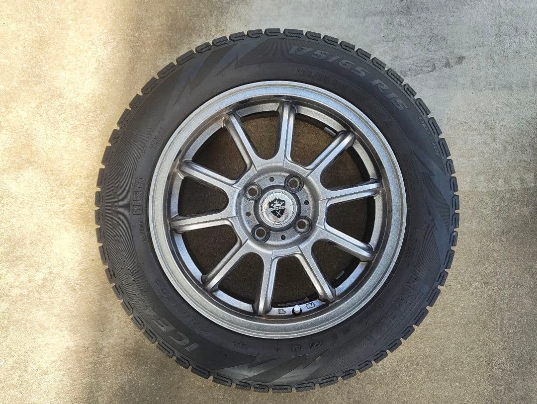 175/65R15 2021年スタッドレス アルミホイールセット