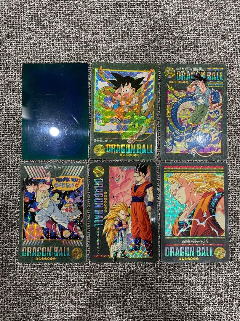 ドラゴンボールカードダス No.1000到達記念 ビジュアルアドベンチャー 5枚
