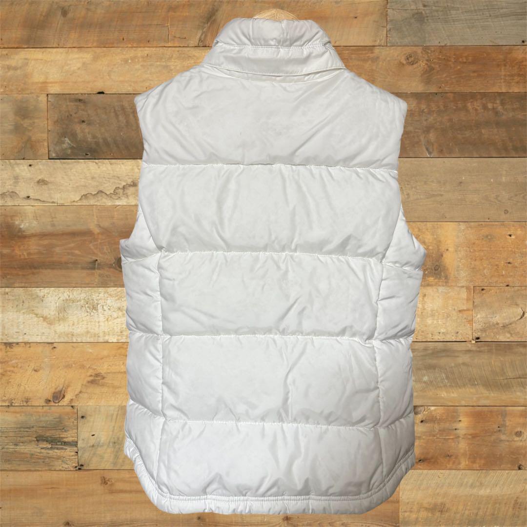 Polo Jeans Company ファー付きダウンベスト ホワイト 90s