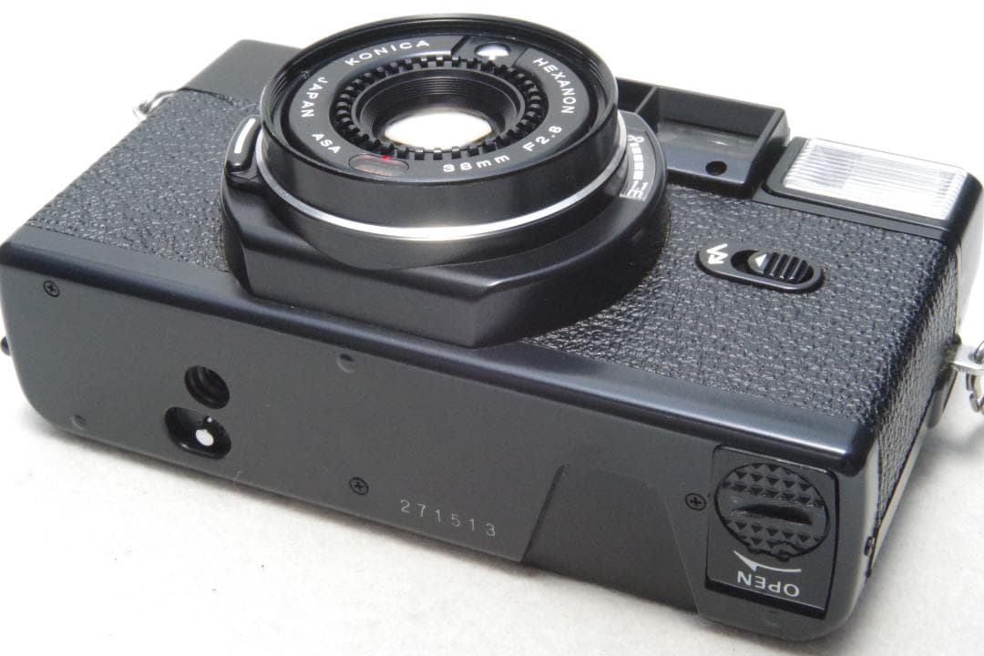 Konica C35 AF2 ジャスピン ハンディ ヘキサノン 動作確認済 美品