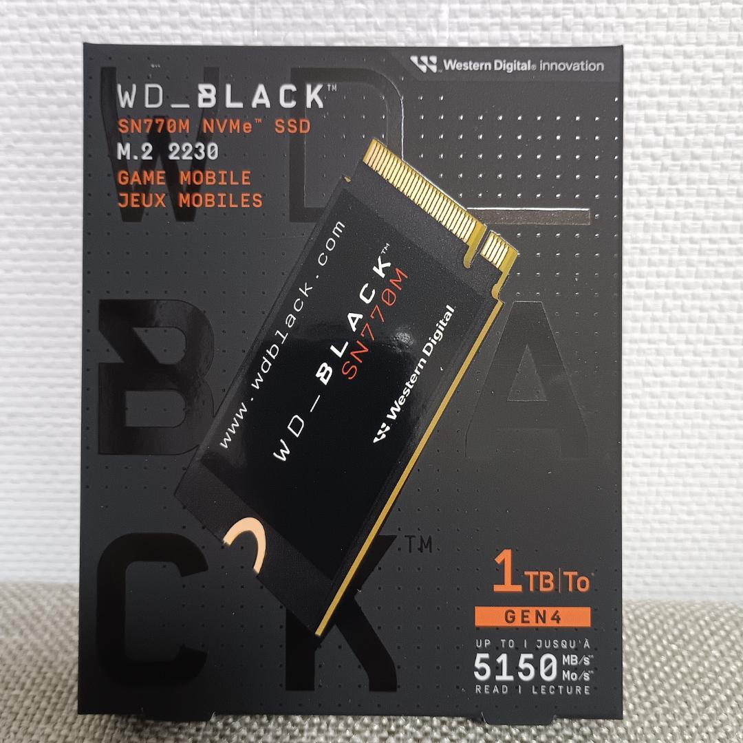 【サチあれさん専用】WD_BLACK SN850X 2TB＋SN770M 1TB