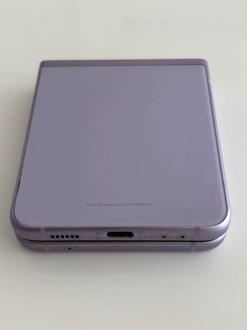 Samsung Galaxy Z Flip 4 パープル 本体　中古　箱無し