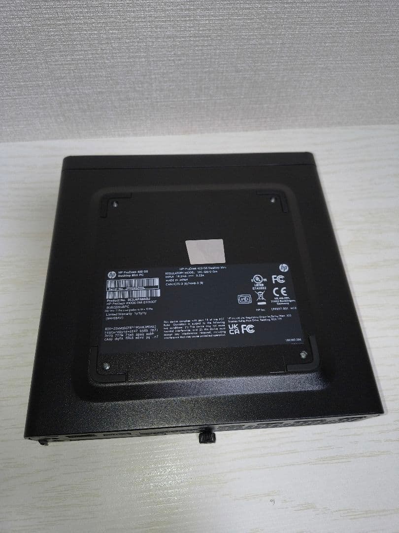 ミニPC HP ProDesk 400 G6 DM/32GB/256+525GB