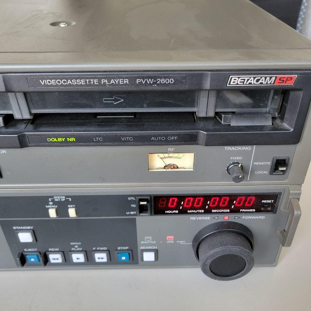 ベータカムSPプレーヤー PVW-2600 SONY