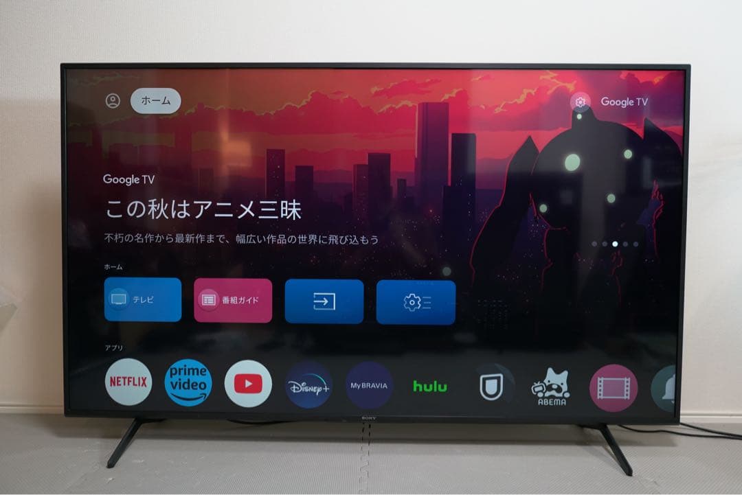 たんたか SONY BRAVIA KJ-65X80J 4K テレビ