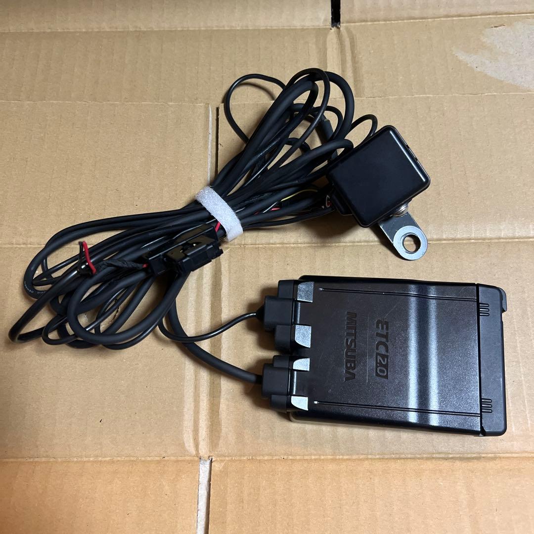 バイク用 2.0ETC車載器 分離型ミツバMSC-BE700Ⅱ