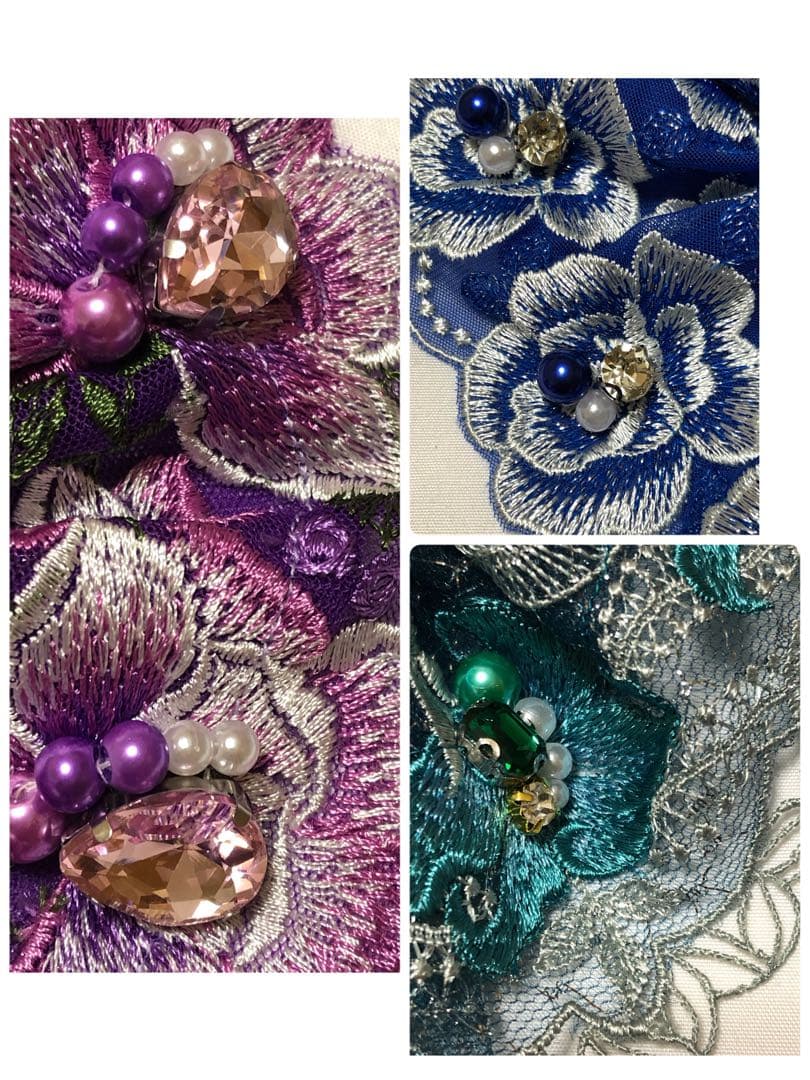 ティペット1点 シュシュ7点 ファー付き手袋2点