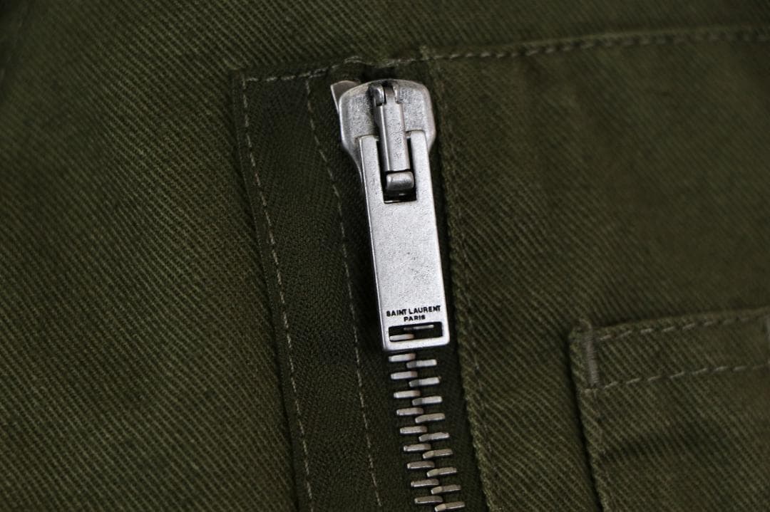 新品未使用 19aw saint laurent parisムートンコートカーキ