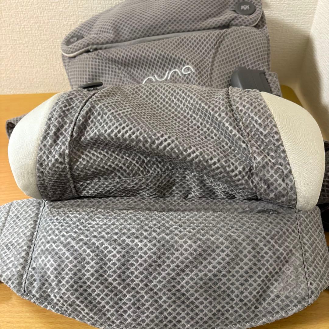 nuna ヌナ カドルクリック 抱っこ紐 グレー