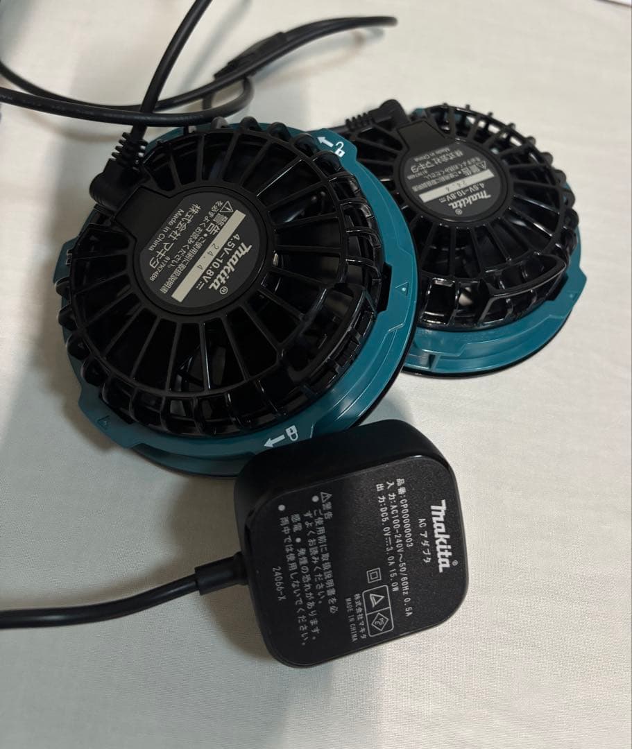 マキタ　makita 空調服　ファン　バッテリー　充電器　BL1055B