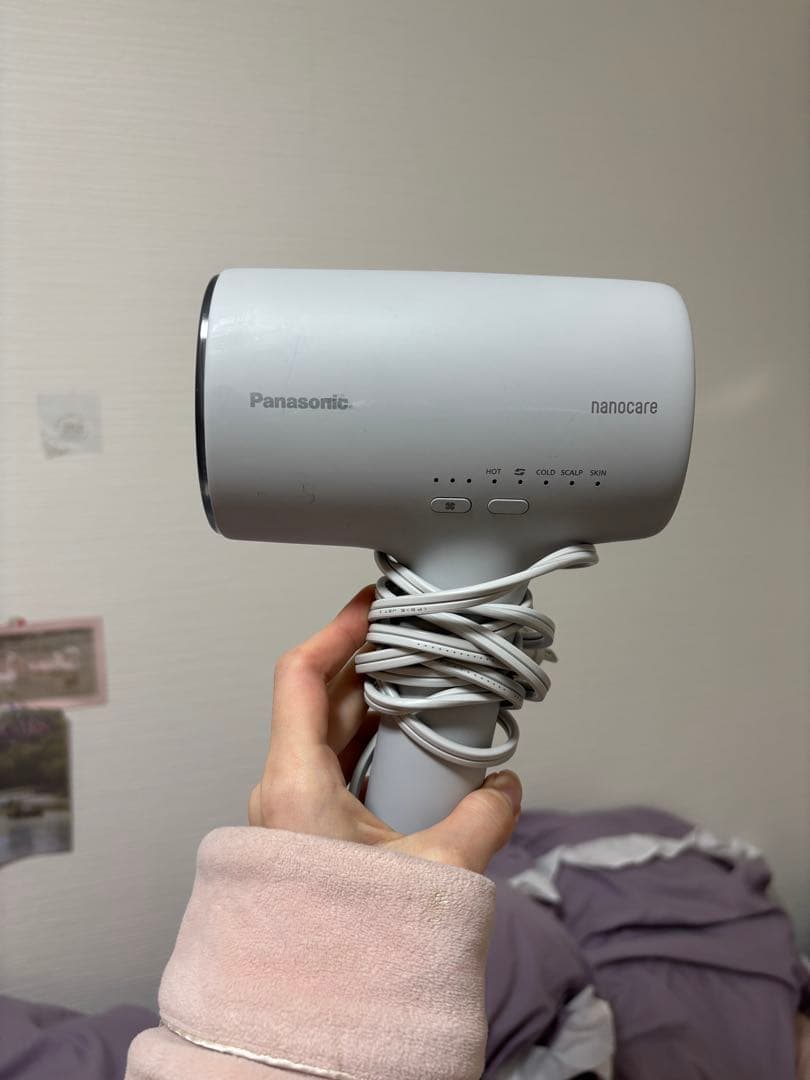 Panasonic ヘアドライヤーナノケア ミストグレー