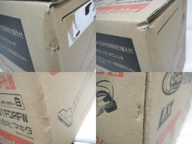 未使用品 マキタ 18V 充電式クリーナ CL181FDRFW