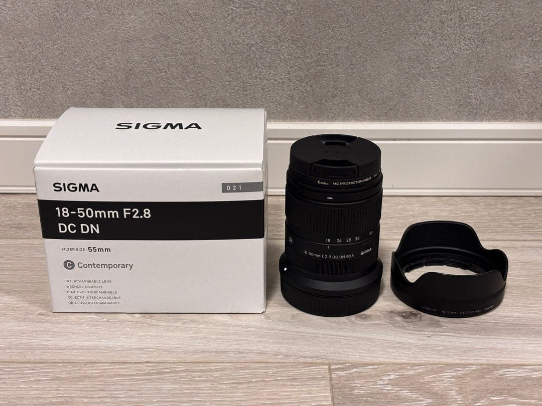 SIGMA 18-50mm DC DN CONTEMPORARY RFマウント