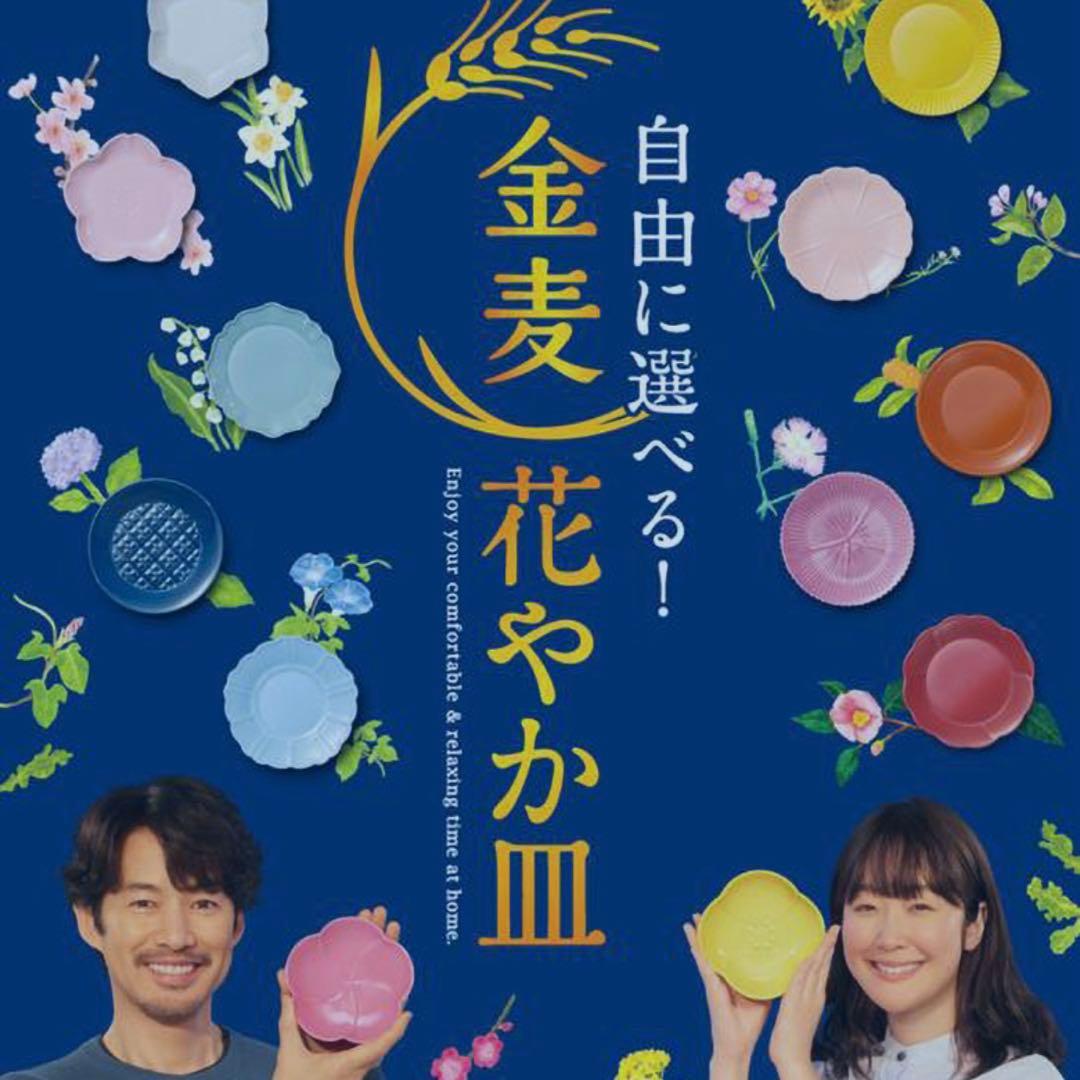 金麦花やか皿 ５枚　２セット（１９２点分）レシート