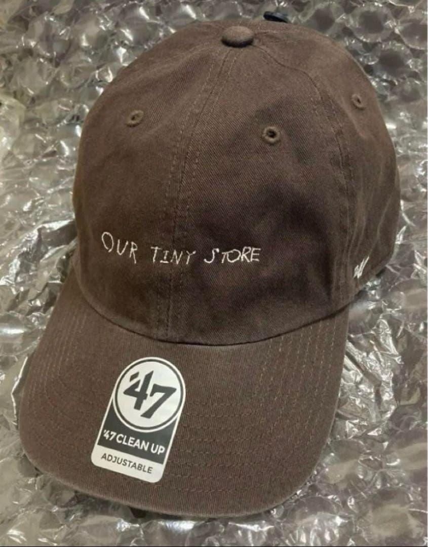 【新品未使用】OUR TINY STORE 金子 パリテキサス ブラウン cap