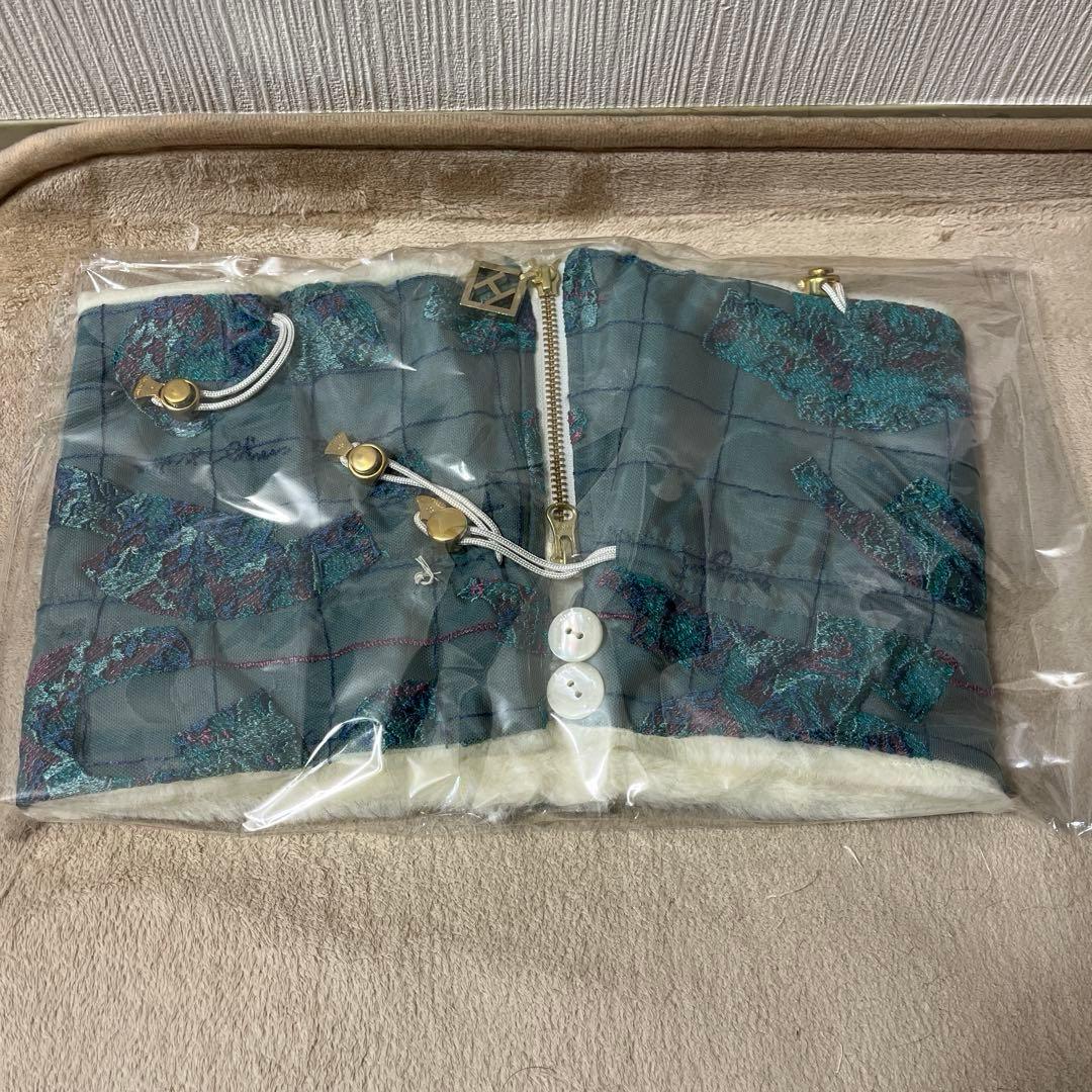 hazama ハザマ　無知へと達するレーススヌード (turquoise)